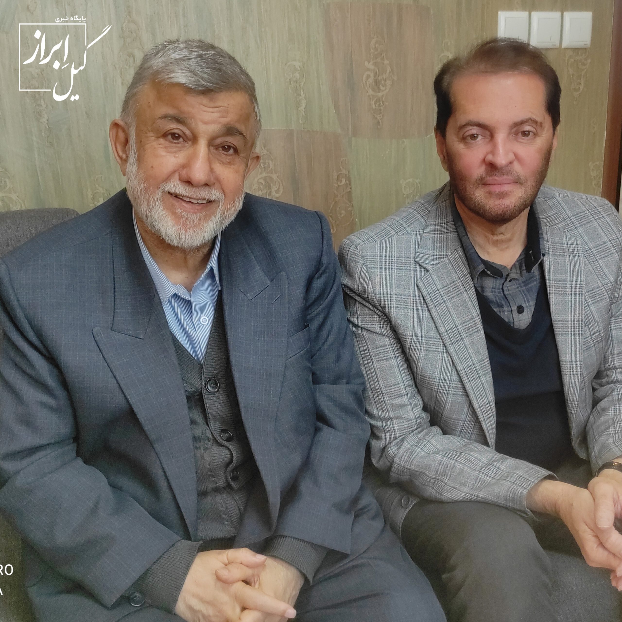 سردار اکبر فردوس به دیدار سردار کاظمی‌پور رفت