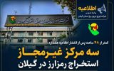 شناسایی سه مرکز غیرمجاز استخراج رمزارز در گیلان