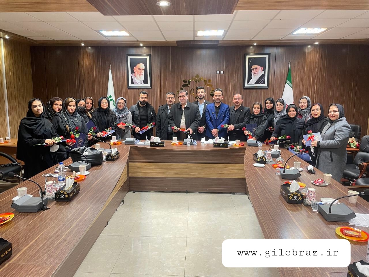 دیدار سید شمس شفیعی با اعضای موسسه طنین شادی