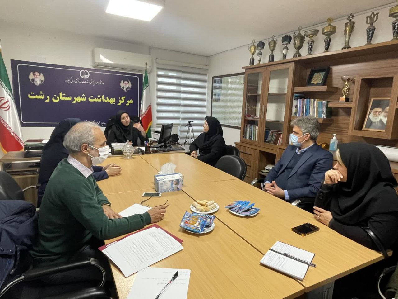 برگزاری ششمین جلسه نظام ارجاع الکترونیک در مرکز بهداشت شهرستان رشت برگزاری ششمین جلسه نظام ارجاع الکترونیک در مرکز بهداشت شهرستان رشت