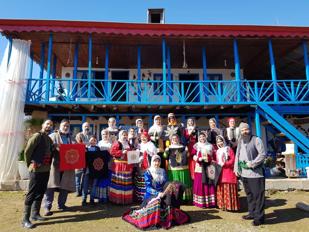 برگزاری تور آموزشی رشتی دوزی در آستانه ورود ارزیابان یونسکو