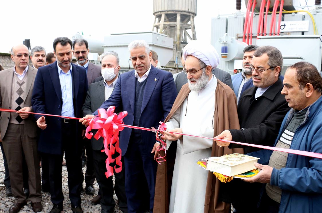 دو پروژه برق در نخستین روز دهه فجر در گیلان به بهره برداری رسید