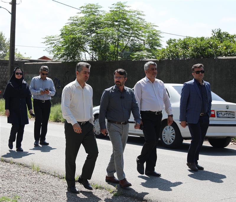 نظارت و بازدید میدانی سرپرست سازمان از طرح های عمران روستایی منطقه آزاد انزلی