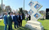 نصب یادمان های شهدای والامقام شهرستان لاهیجان آغاز شد