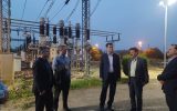 معاون انتقال و تجارت خارجی توانیر از پروژه های برق منطقه ای گیلان بازدید کردند