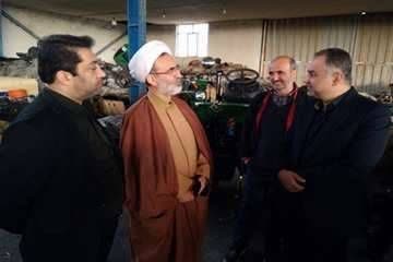 بازدید مدیرعامل شرکت شهرکهای صنعتی استان بهمراه مسئول دفتر نماینده ولی فقیه در استان گیلان از شهرک صنعتی سفیدرود