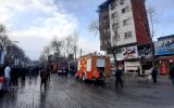 جزئیات آتش‌سوزی در میدان انقلاب لاهیجان؛ حبس ۲ نفر پس از حریق ساختمان