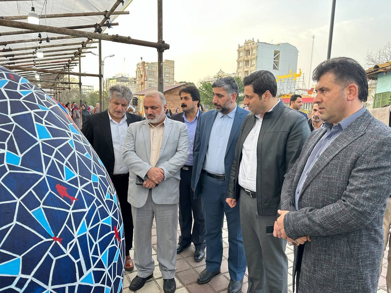 اختتامیه سومین جشنواره تخم مرغ های رنگی شهرداری لاهیجان برگزار شد