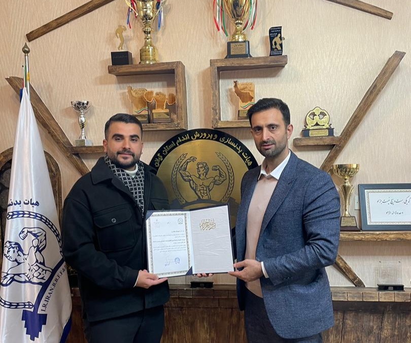 توماج سبکرو به عنوان ریاست کمیته بین الملل هیات بدنسازی و پرورش اندام استان گیلان منصوب شد