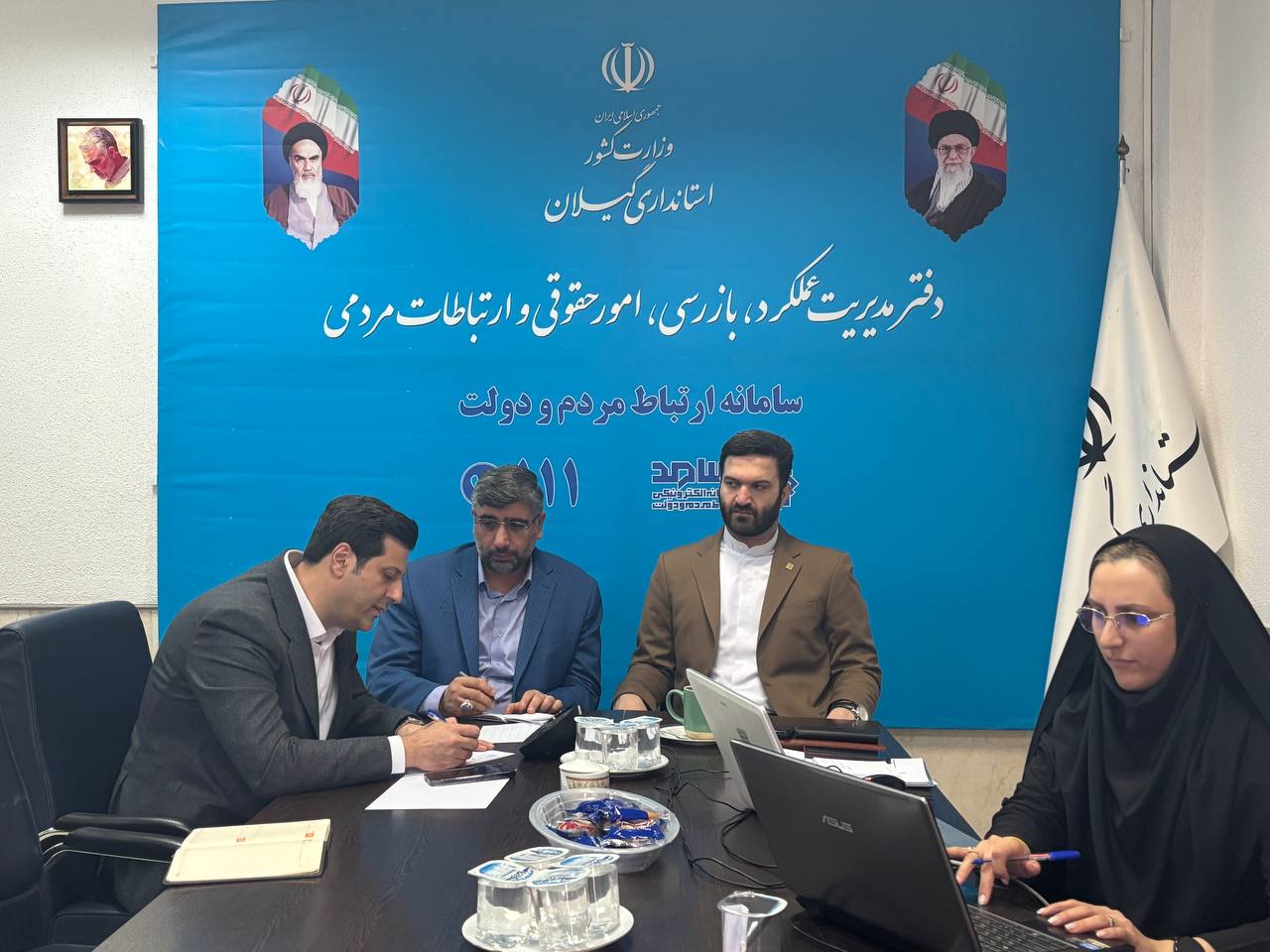 ارتباط مردمی فرماندار و شهردار لاهیجان با شهروندان