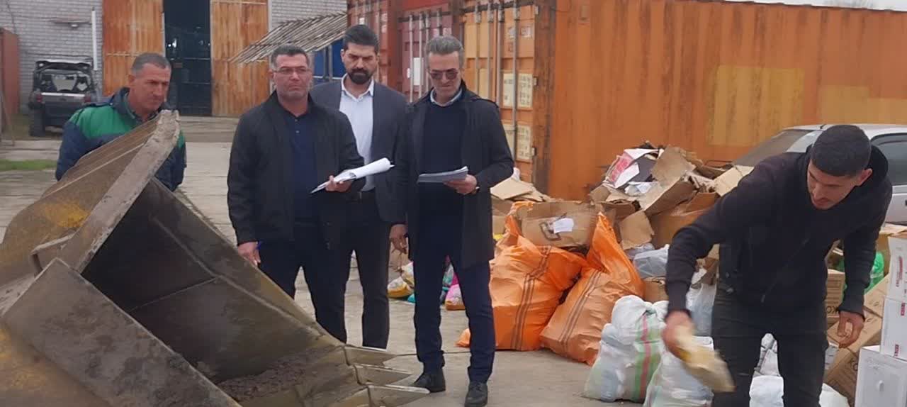 انهدام ۷۲ تن کالای سریع الفساد در انبارهای اموال تملیکی گیلان