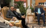 دیدار مدیر عامل هلدینگ آرش منطقه آزاد انزلی با استاندار خراسان رضوی