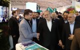 از حضور رئیس جمهور تا مدیرعامل میربیزنس بانک روسیه در غرفه منطقه آزاد انزلی