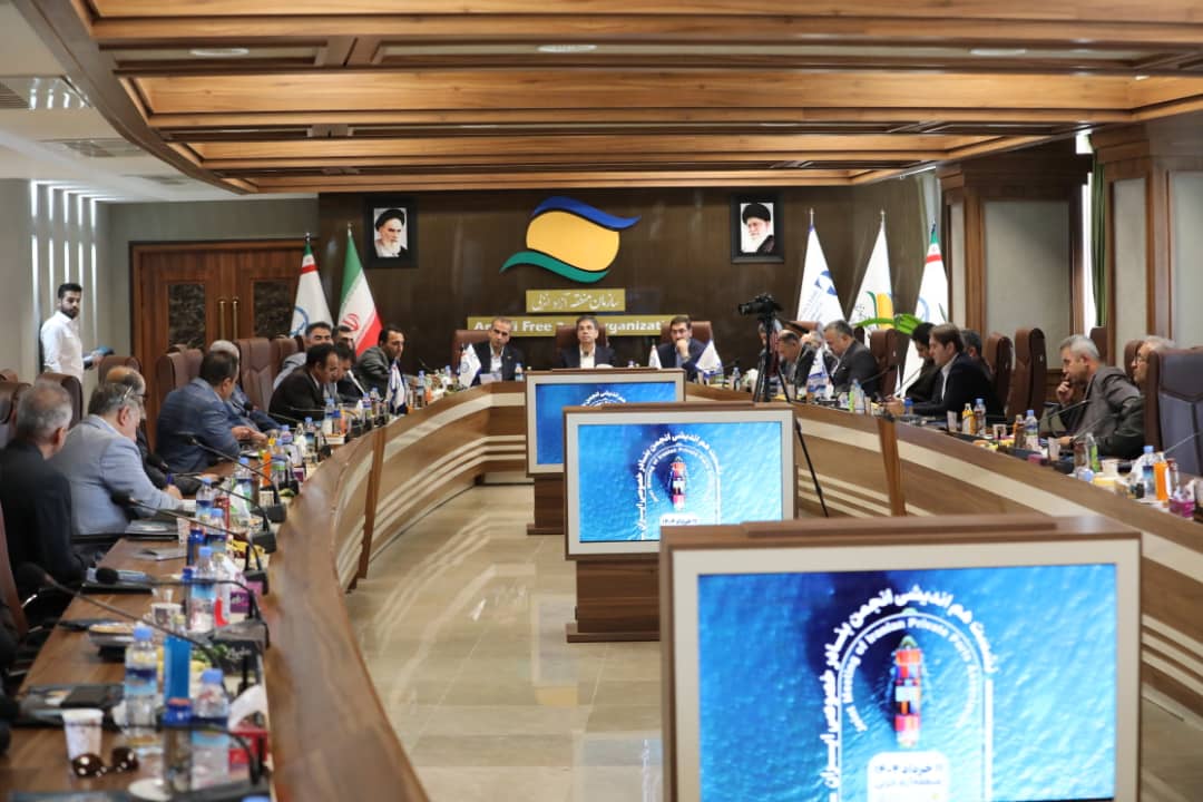 برگزاری نشست اعضای انجمن بنادر خصوصی ایران در بندر کاسپین