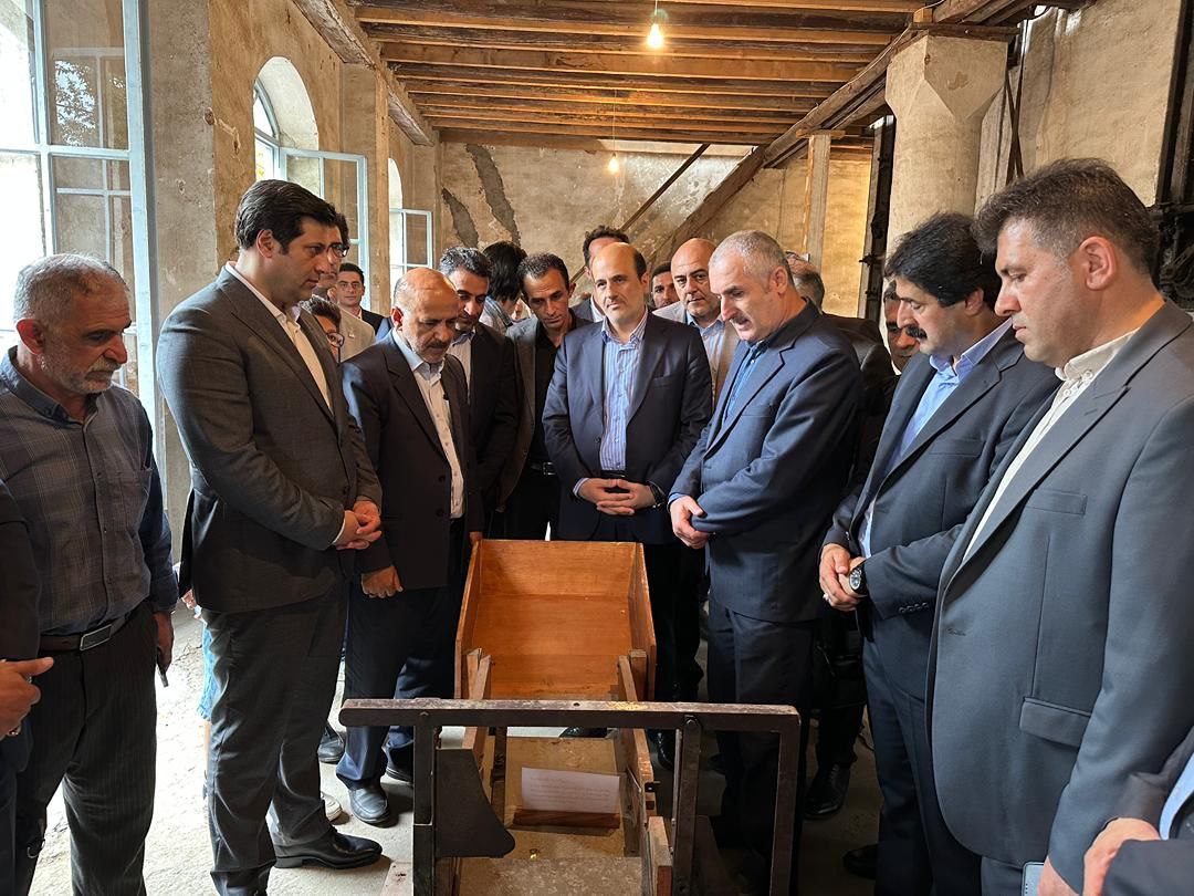 افتتاح موزه ابریشم ایران در لاهیجان
