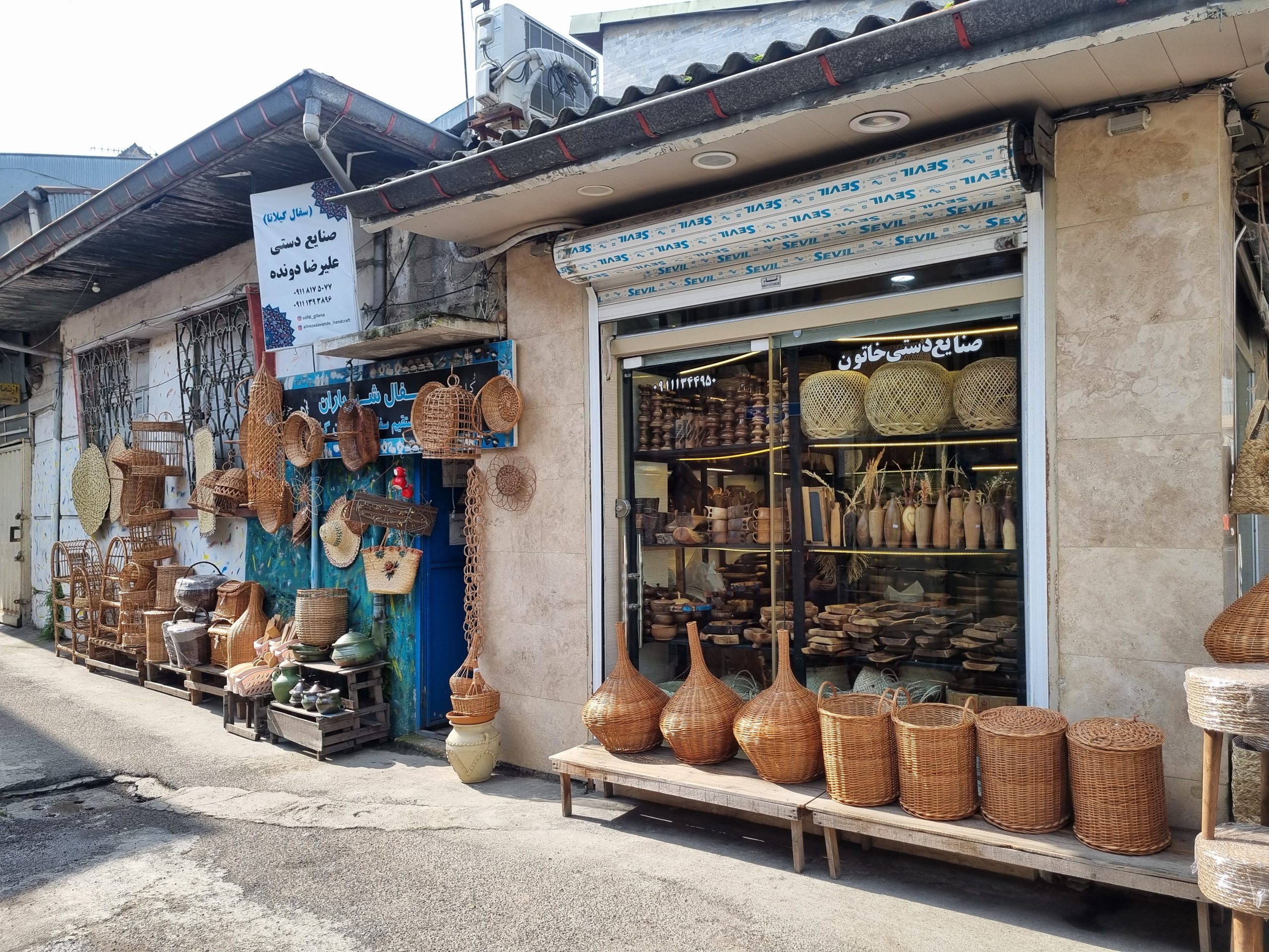 کف سازی و آرام سازی خیابان پیرسرای رشت