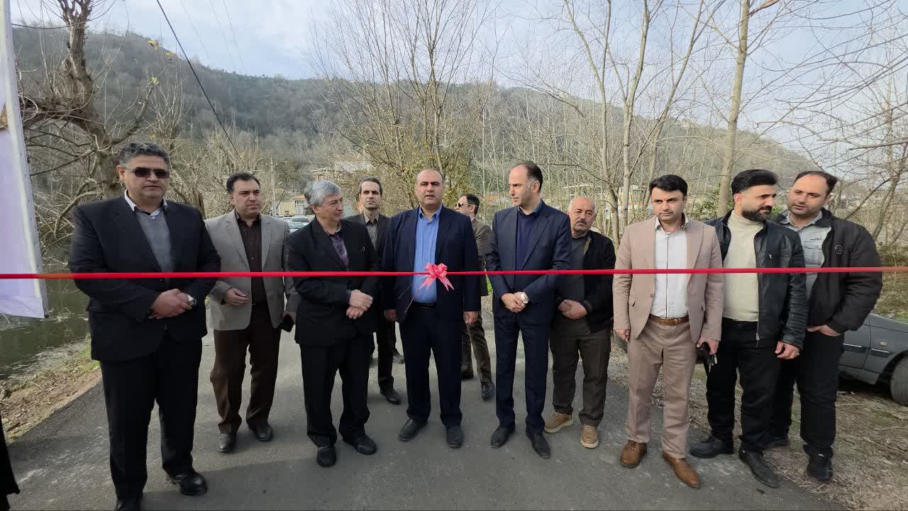 افتتاح متمرکز پروژه های عمران روستایی در لنگرود