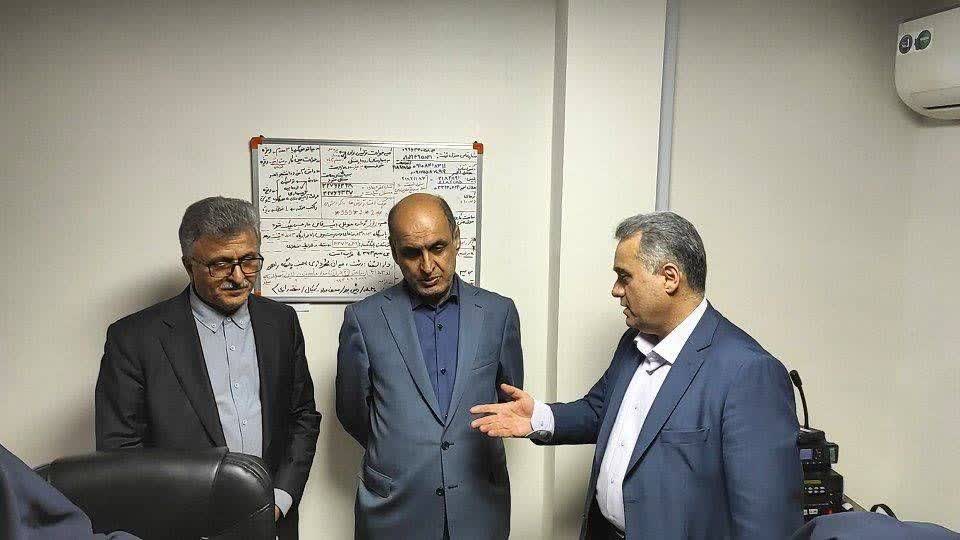 بازدید استاندار گیلان از مراکز درمانی در  زمان جنگ تحمیلی