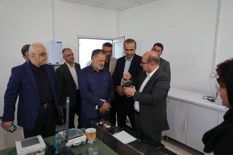 بازدید بازرس کل گیلان از شهرک صنعتی منطقه آزاد انزلی