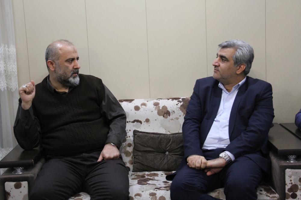 ⭕دیدار استاندار گیلان با جانباز سرافراز عملیات کربلای ۵ و۴ ⭕دیدار استاندار گیلان با جانباز سرافراز عملیات کربلای ۵ و۴